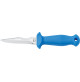 Sub 9C knife - Inox - Blue Color KV-ASUB09C-B - AZZI SUB (ONLY SOLD IN LEBANON)